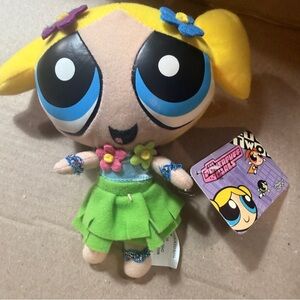 Cartoon Network Blossom Plush - Blue and Yellow